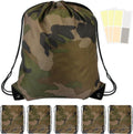 Sportbeutel mit Kordelzug — aus Polyester, für Party und Festival, 6 Stück, 42 × 34 cm